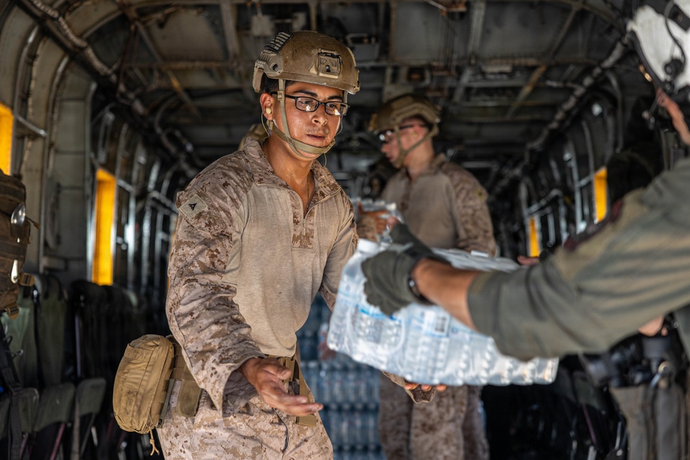 11th MEU Marines, Sailors Respond to Super Typhoon Sinlaku
