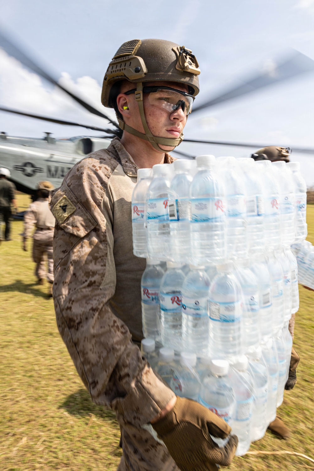 11th MEU Marines, Sailors Respond to Super Typhoon Sinlaku