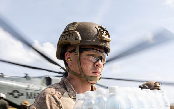 11th MEU Marines, Sailors Respond to Super Typhoon Sinlaku