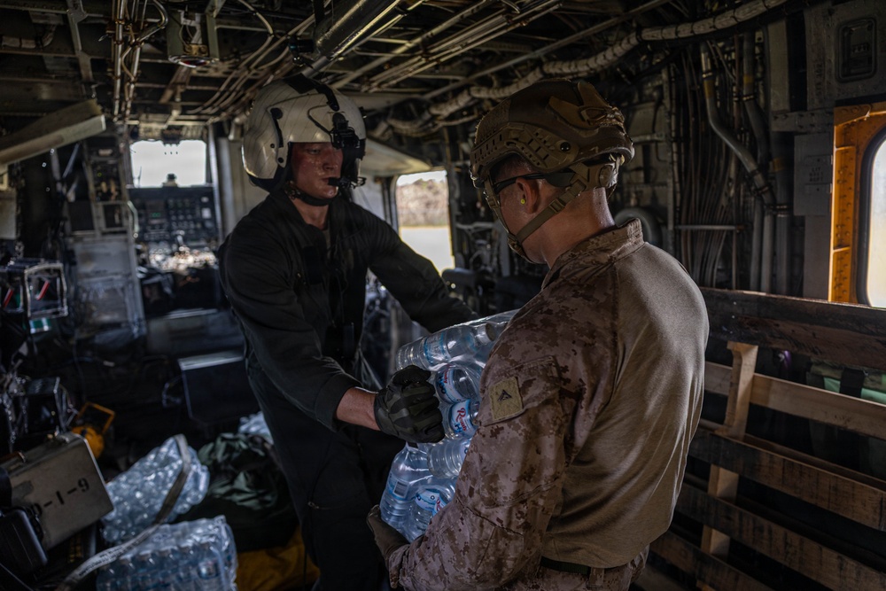 11th MEU Marines, Sailors Respond to Super Typhoon Sinlaku