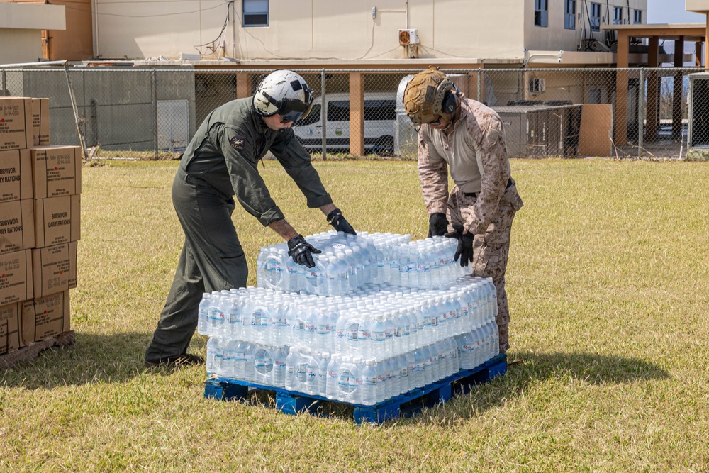 11th MEU Marines, Sailors Respond to Super Typhoon Sinlaku