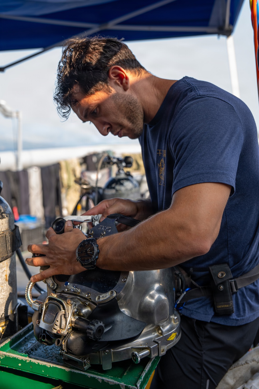 CTG 73.6/MDSU 1-3 Support DPAA Recovery Efforts in Subic Bay, April 13, 2026