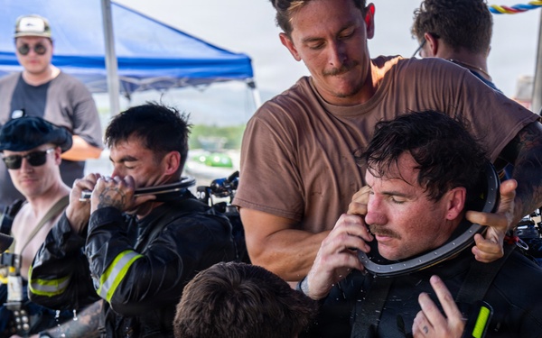 CTG 73.6/MDSU 1-3 Support DPAA recovery Efforts in Subic Bay, April 14, 2026