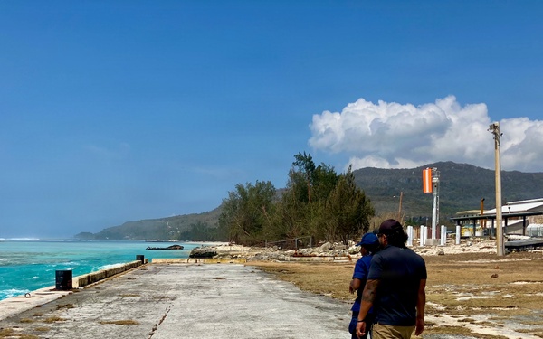 U.S. Coast Guard crews make first port gains in CNMI following Super Typhoon Sinlaku