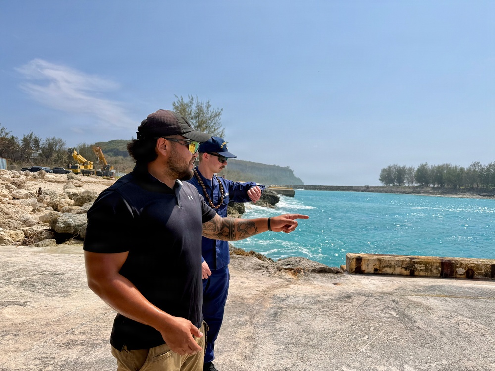 U.S. Coast Guard crews make first port gains in CNMI following Super Typhoon Sinlaku