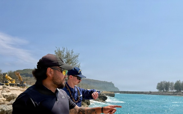 U.S. Coast Guard crews make first port gains in CNMI following Super Typhoon Sinlaku