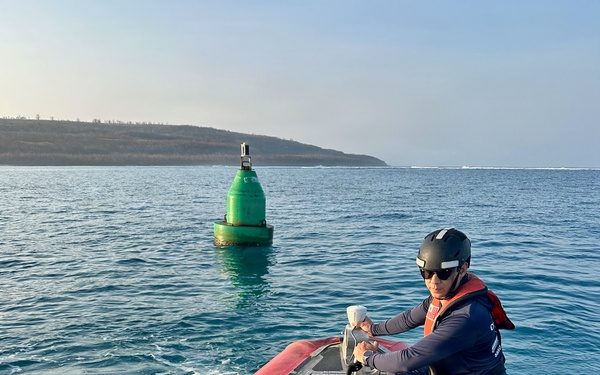 U.S. Coast Guard crews make first port gains in CNMI following Super Typhoon Sinlaku