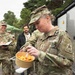 Senior leader samples meal prepared by autonomous kitchen