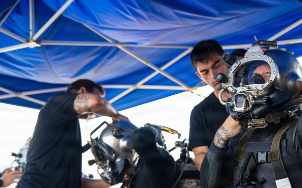 CTG 73.6/MDSU 1-3 Support DPAA Recovery Efforts in Subic Bay, April 15, 2026