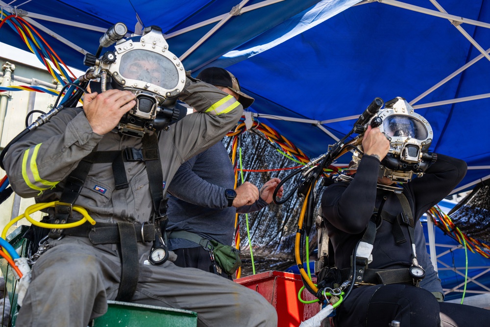 CTG 73.6/MDSU 1-3 Support DPAA Recovery Efforts in Subic Bay, April 15, 2026