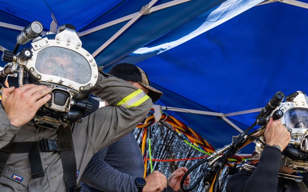 CTG 73.6/MDSU 1-3 Support DPAA Recovery Efforts in Subic Bay, April 15, 2026