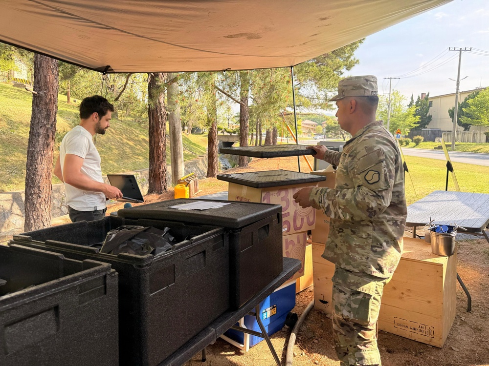 Preparing field feeding systems for operations