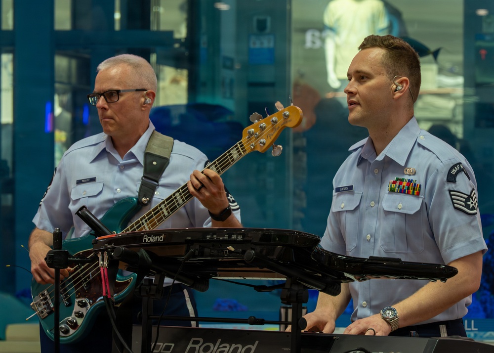 U.S. Air Force Band of the Pacific - Asia rocks Okinawa