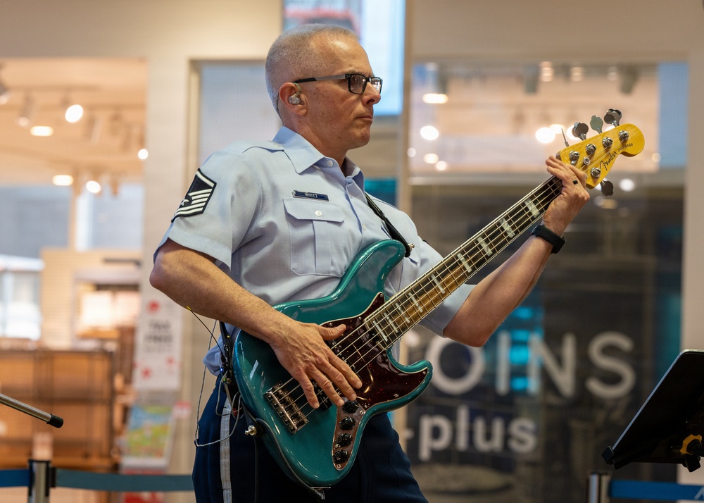 U.S. Air Force Band of the Pacific - Asia rocks Okinawa