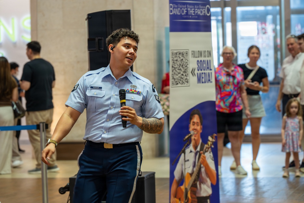 U.S. Air Force Band of the Pacific - Asia rocks Okinawa