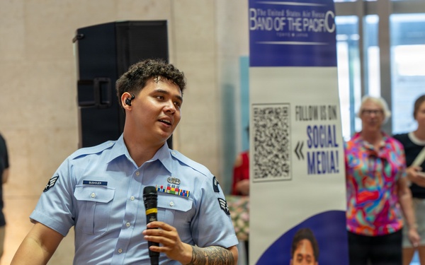 U.S. Air Force Band of the Pacific - Asia rocks Okinawa