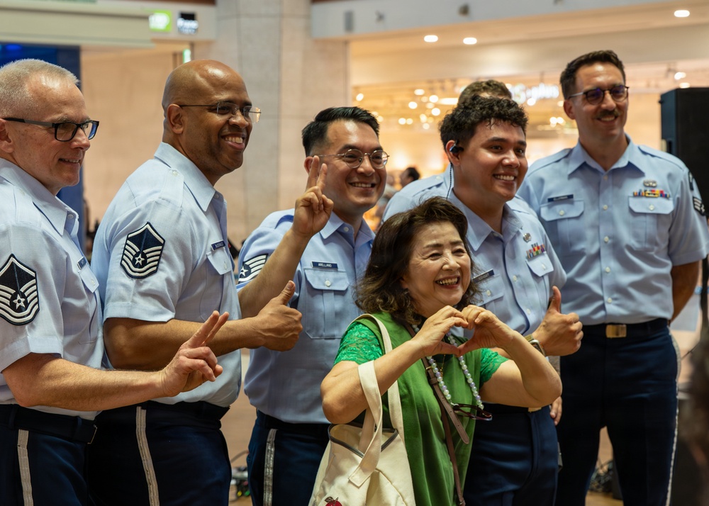 U.S. Air Force Band of the Pacific - Asia rocks Okinawa