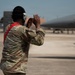 FF 26-1: 31 AEW Airman marshals 35 FS aircraft