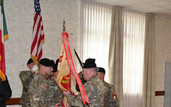 U.S. Army Garrison Italy conducts change of responsibility