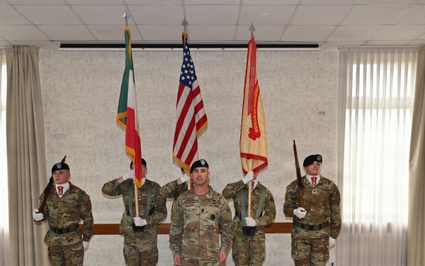 U.S. Army Garrison Italy conducts change of responsibility