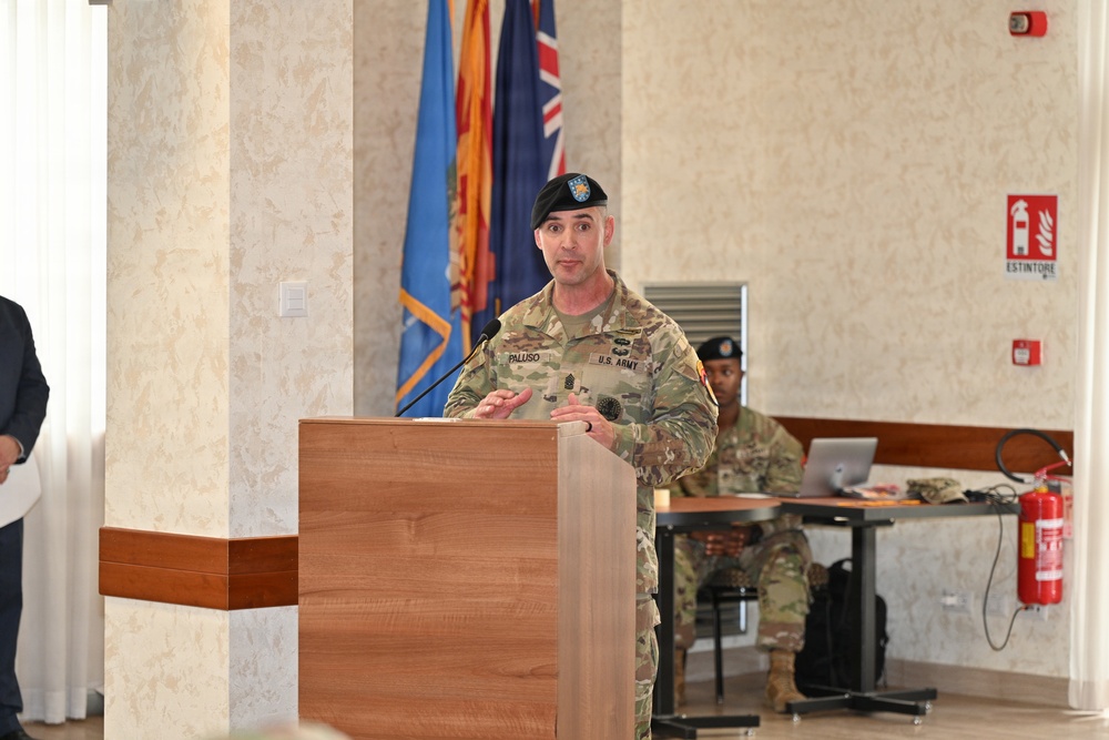 U.S. Army Garrison Italy conducts change of responsibility