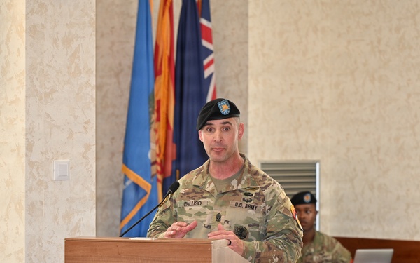 U.S. Army Garrison Italy conducts change of responsibility