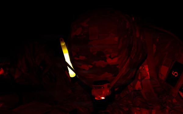 21st Theater Sustainment Command Best Squad Competition 2026: Night Land Navigation