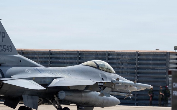 Kicking off exercise FF 26-1 at Gwangju AB