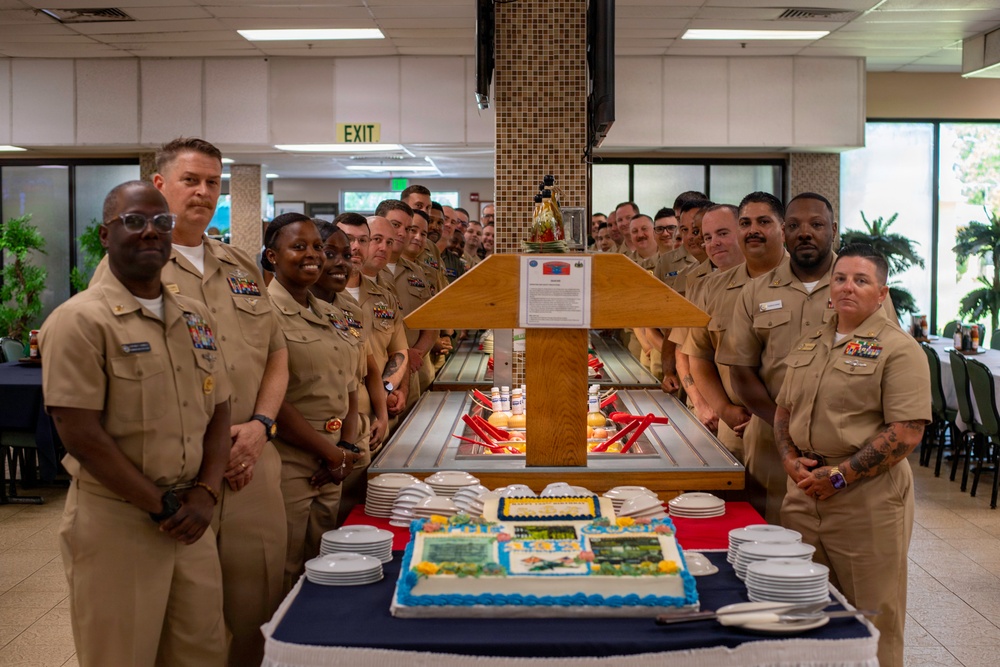 Chief's 133rd Birthday Cake Cutting Ceremony