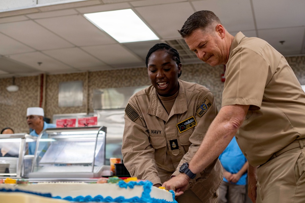 Chief's 133rd Birthday Cake Cutting Ceremony