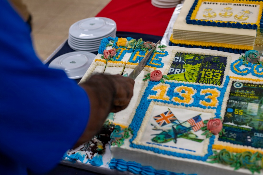 Chief's 133rd Birthday Cake Cutting Ceremony