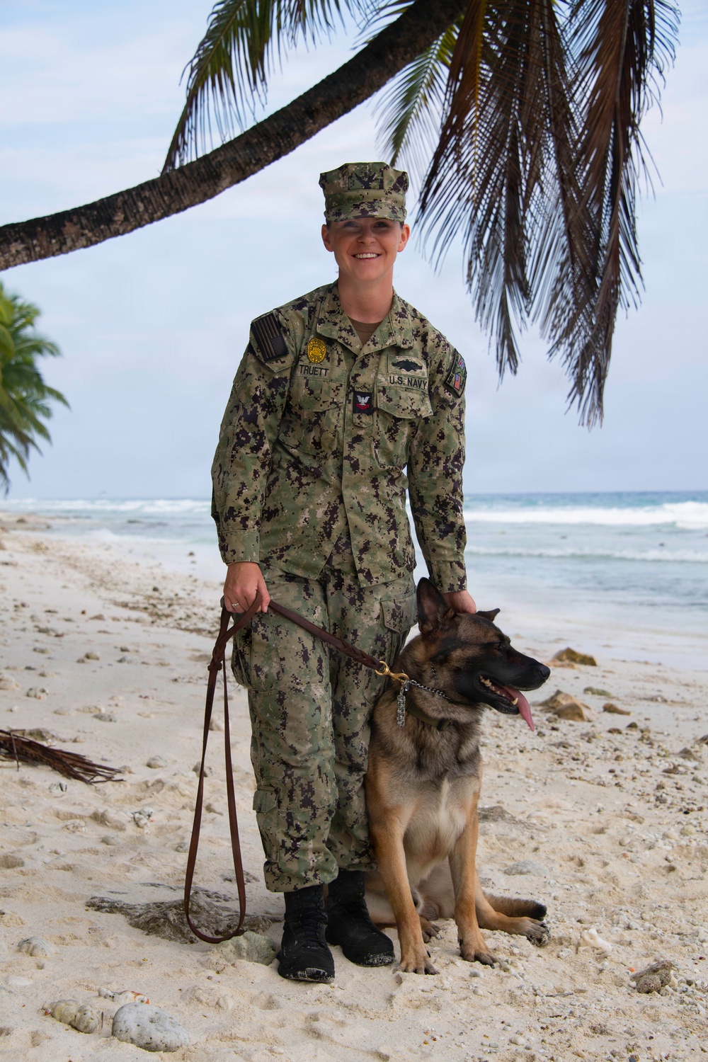 Military Working Dogs of NSF Diego Garcia