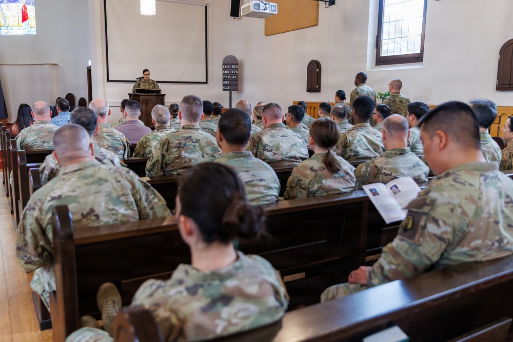 7th MSC HHC Conducts Change of Responsibility Ceremony