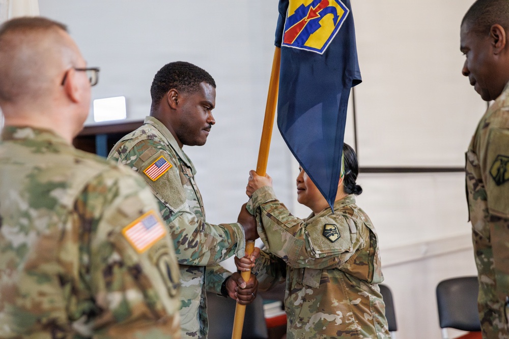 7th MSC HHC Conducts Change of Responsibility Ceremony