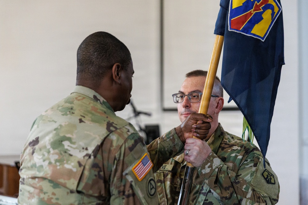 7th MSC HHC Conducts Change of Responsibility Ceremony