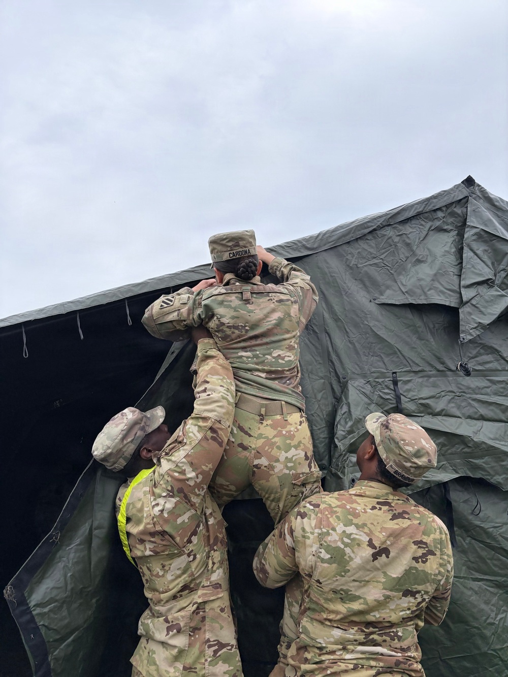 Echo Co., TF Brawlers A-Frame setup