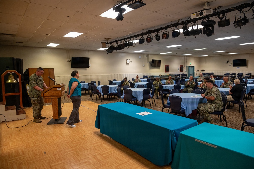 NSF Diego Garcia Leadership Signs SAAPM Proclamation