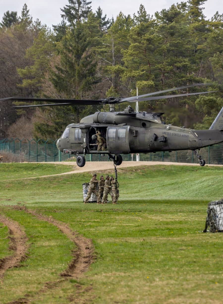 Task Force Brawlers JMRC sling load training