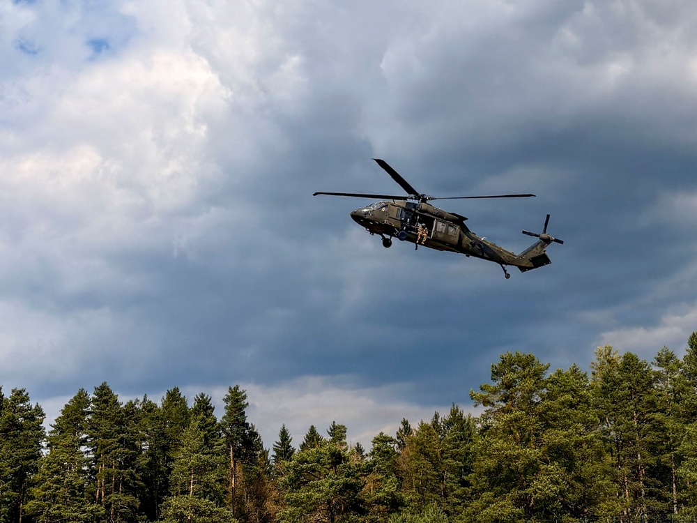 Task Force Brawlers JMRC sling load training