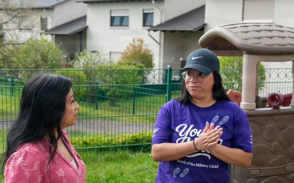 Council for Professional Recognition leader tours Ramstein child programs