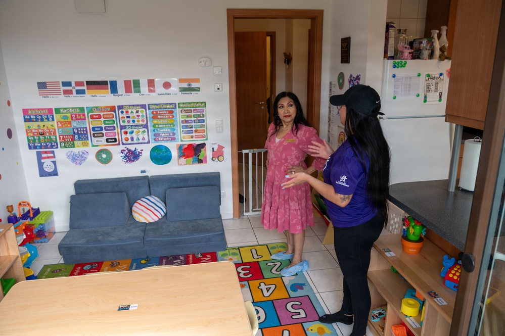 Council for Professional Recognition leader tours Ramstein child programs