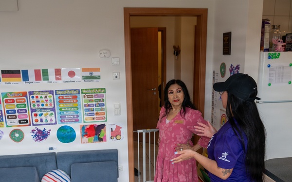 Council for Professional Recognition leader tours Ramstein child programs