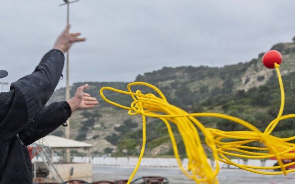Sea and Anchor aboard the USS Gonzalez (DDG 66))