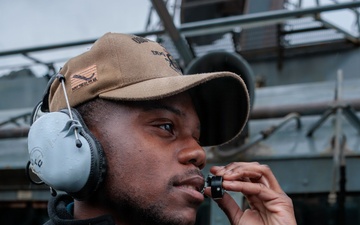 Sea and Anchor aboard USS Gonzalez (DDG 66)