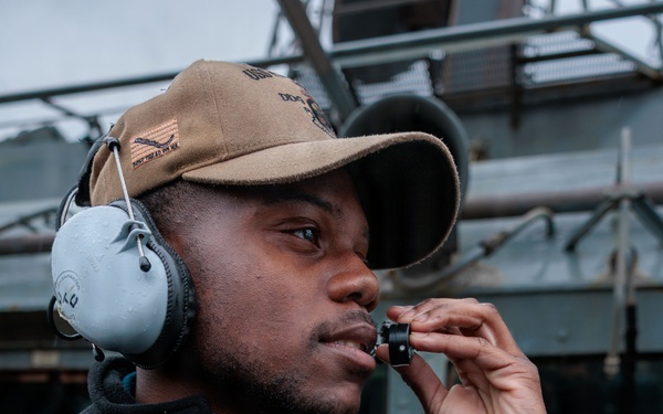 Sea and Anchor aboard the USS Gonzalez (DDG 66))