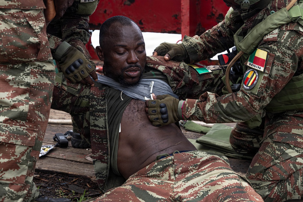 Multinational forces conduct maritime combat training