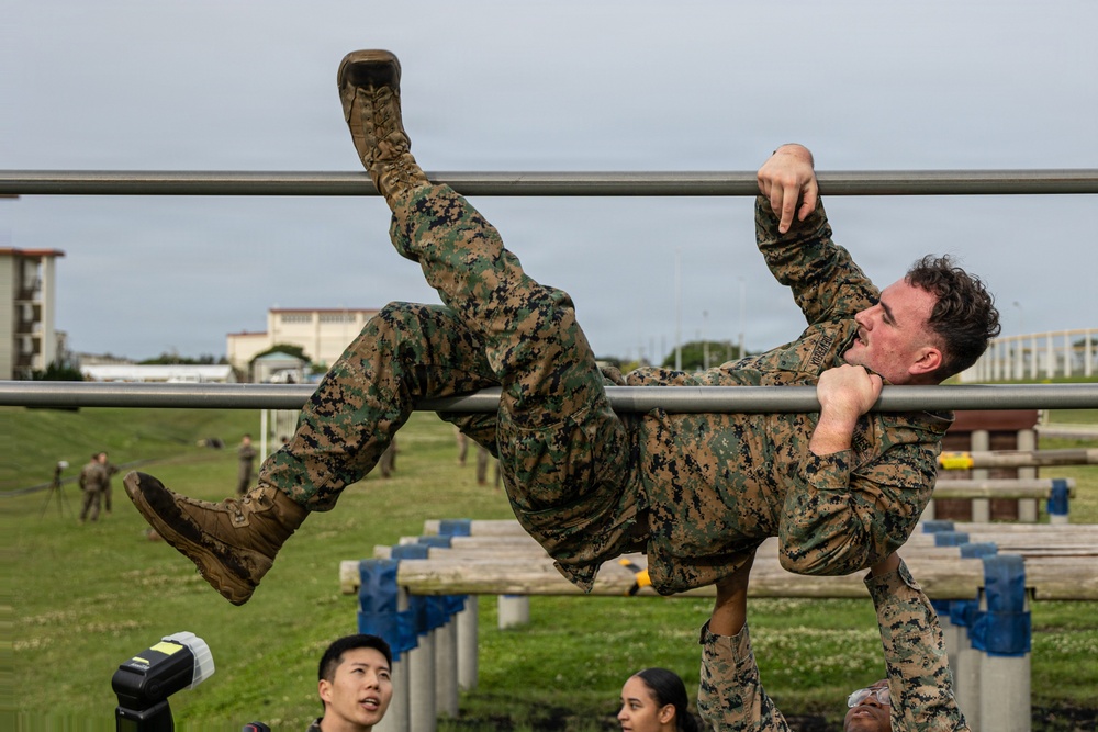 COMMSTRAT Marines conduct a field training exercise at Camp Hansen