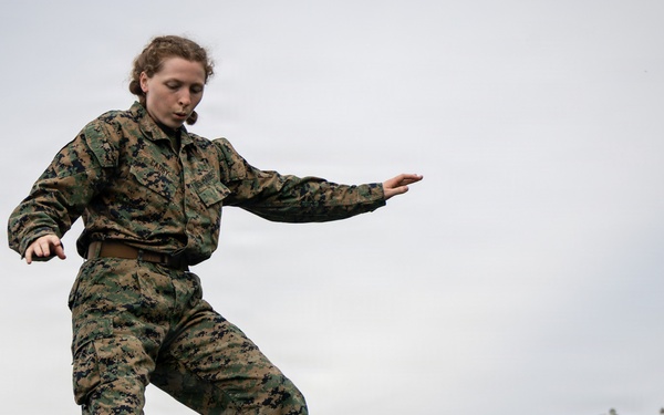 COMMSTRAT Marines conduct a field training exercise at Camp Hansen