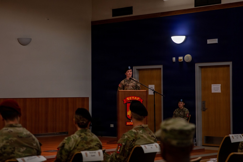 Honoring the past, leading the future: SETAF-AF holds change of command ceremony