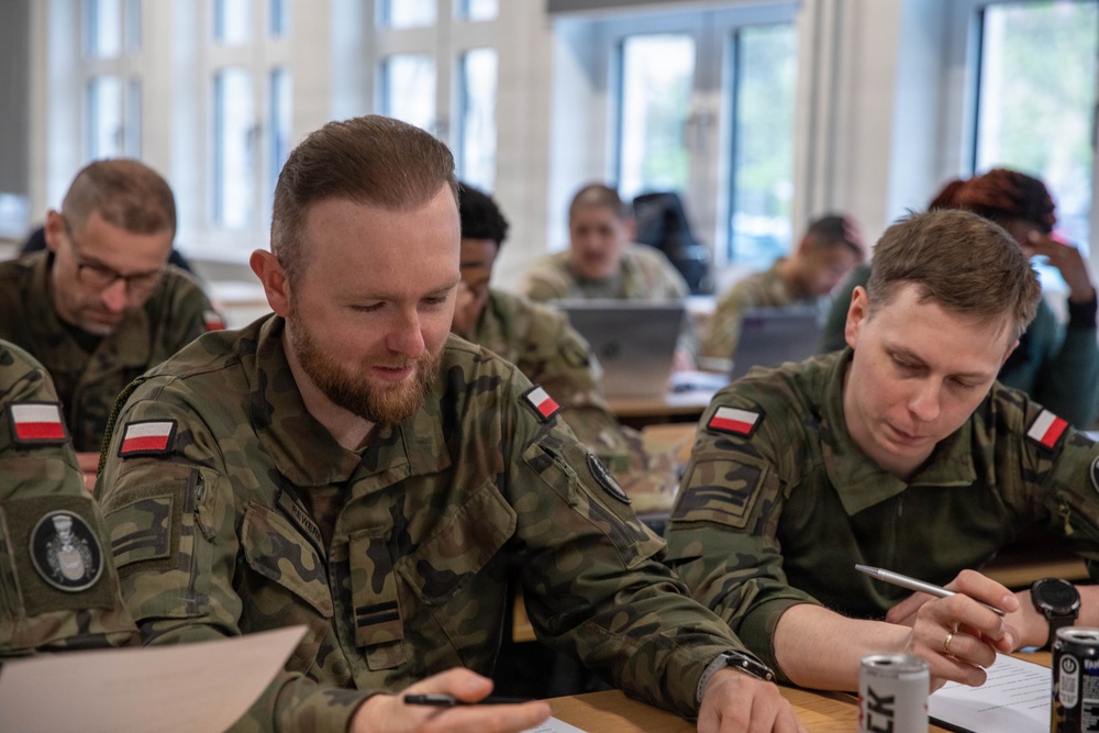 USAREUR-AF Holds European Physical Security Officer Course At Camp Kosciuszko